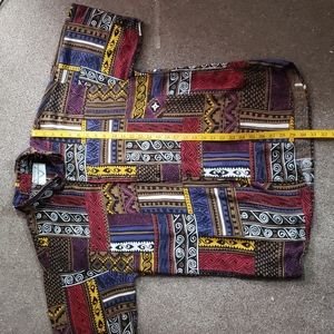 Men's Short Sleeve Button-up casual shirt